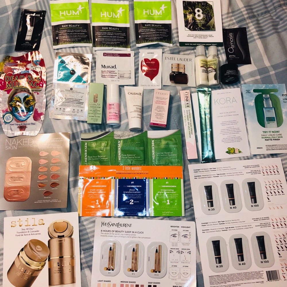 High End beauty bundle skincare makeup raw beauty